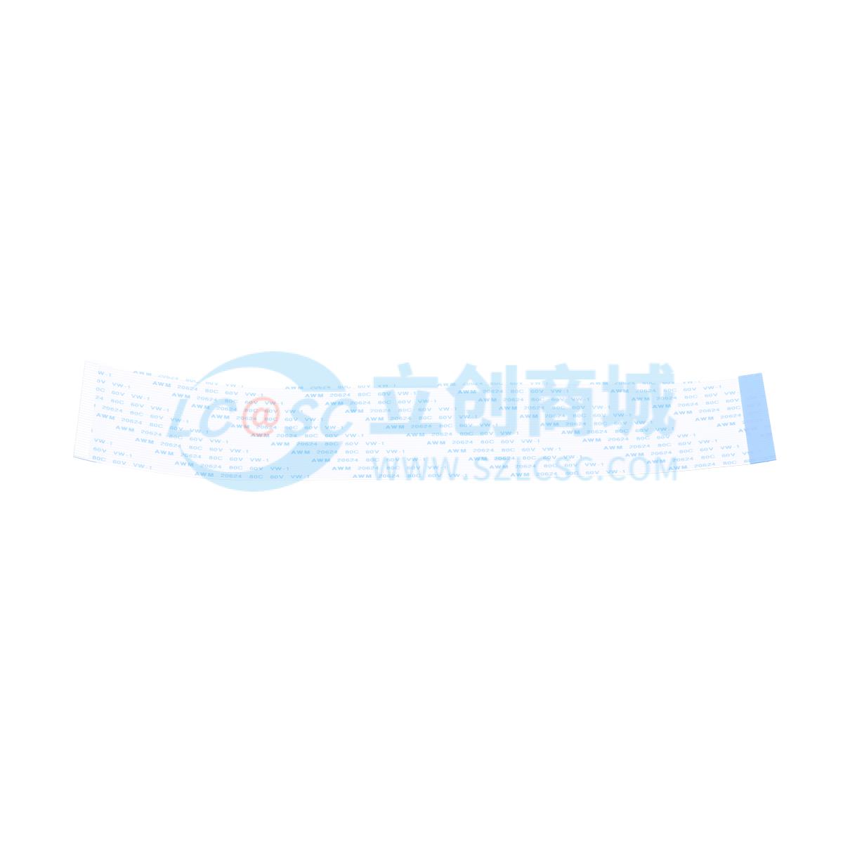 点击查看大图 FFC-1.0-38P-200mm-B实物图