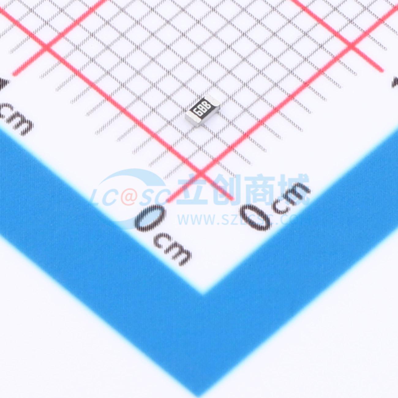 点击查看大图 FRR0603F4991TS实物图