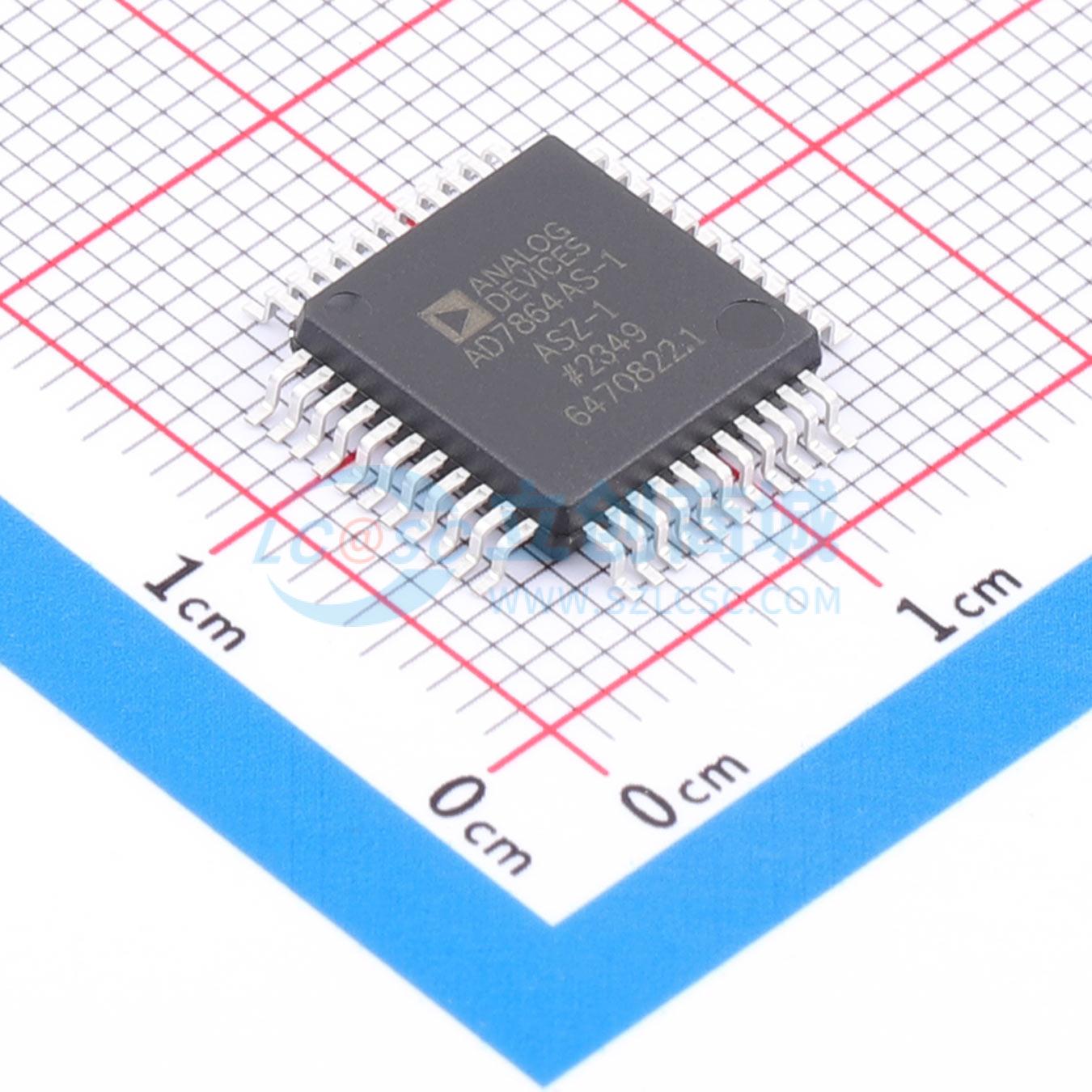 点击查看大图 AD7864ASZ-1实物图