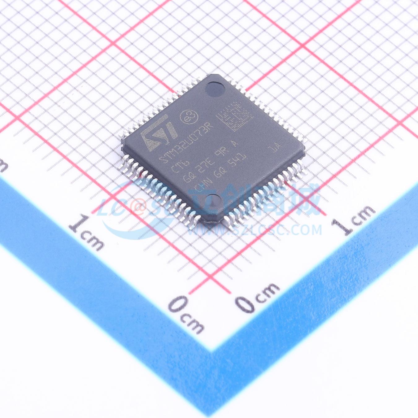 点击查看大图 STM32U073RCT6实物图