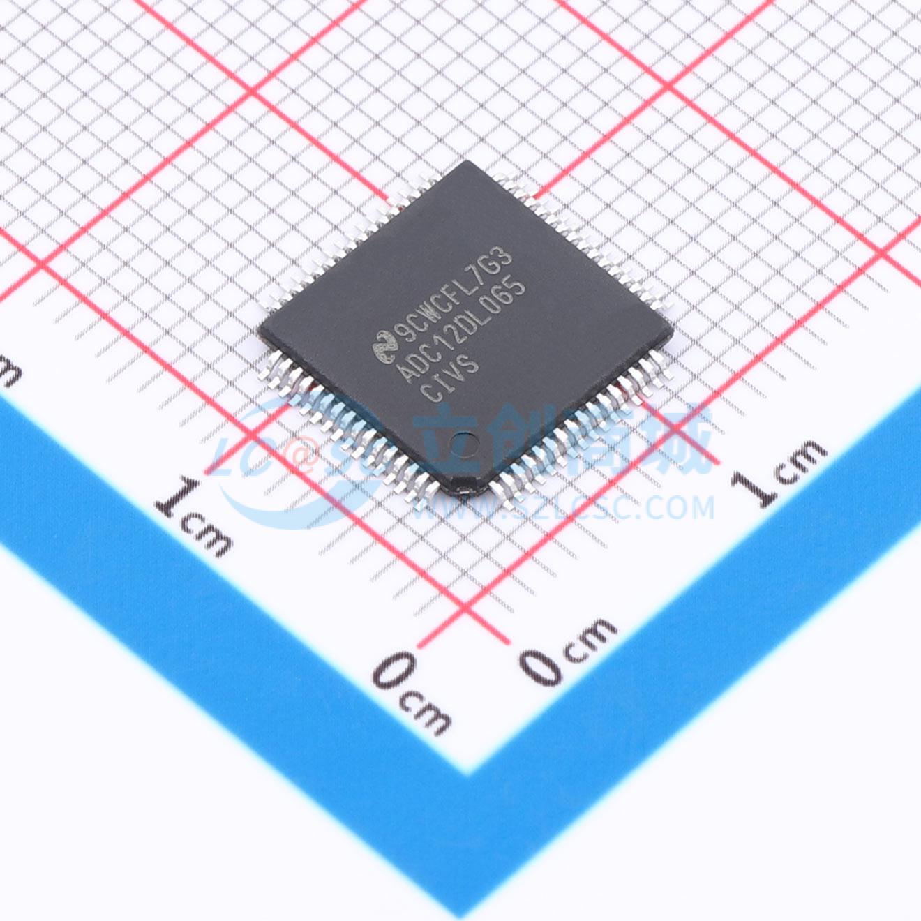 点击查看大图 ADC12DL065CIVS/NOPB实物图