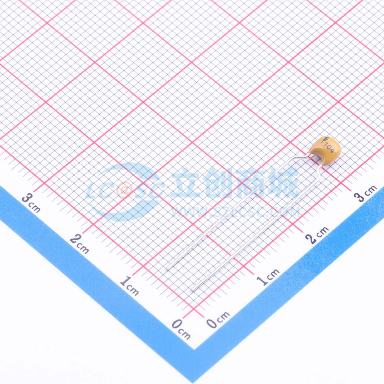 点击查看大图 CL0805X5R63V104MS实物图