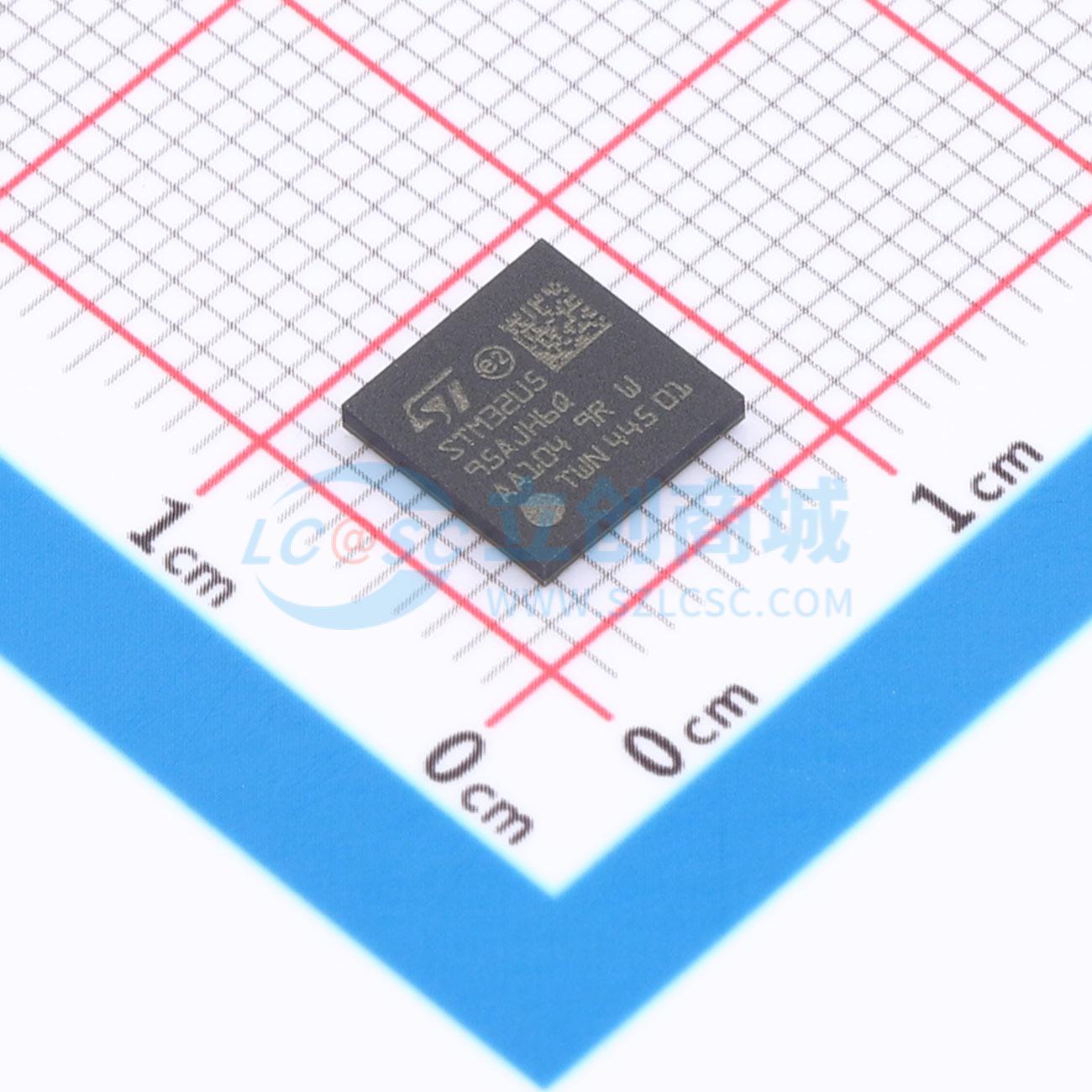 点击查看大图 STM32U595AJH6Q实物图