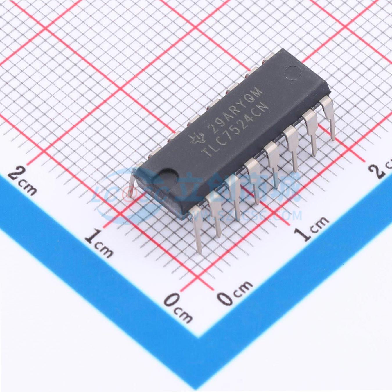 点击查看大图 TLC7524CN实物图