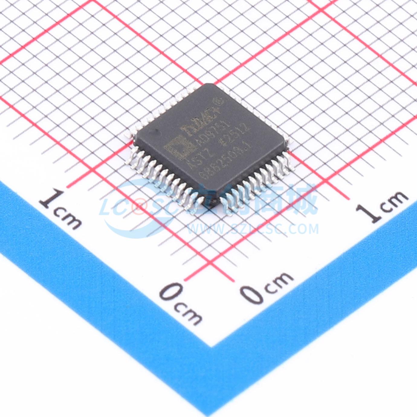 点击查看大图 AD9751ASTZ实物图