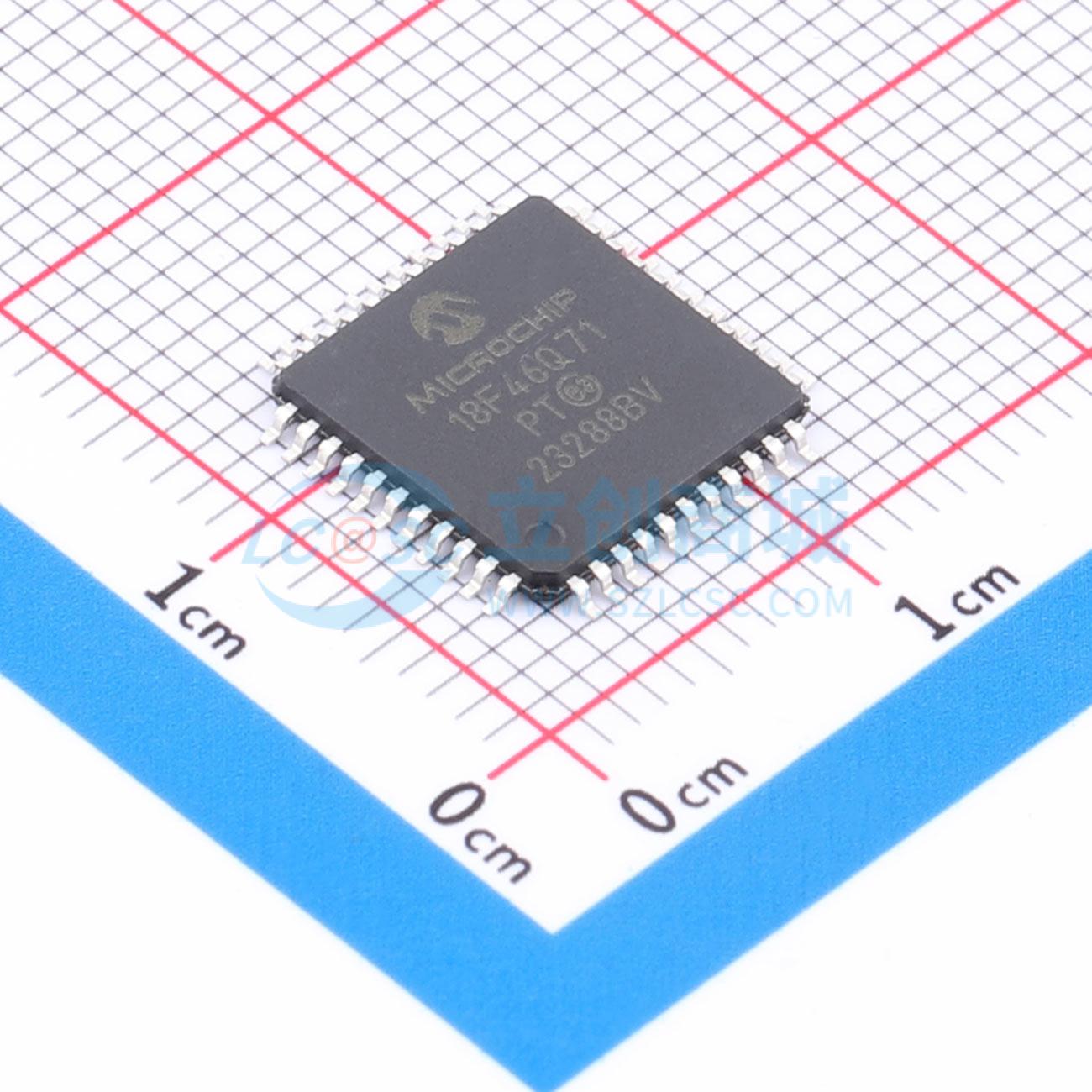 点击查看大图 PIC18F46Q71-I/PT实物图