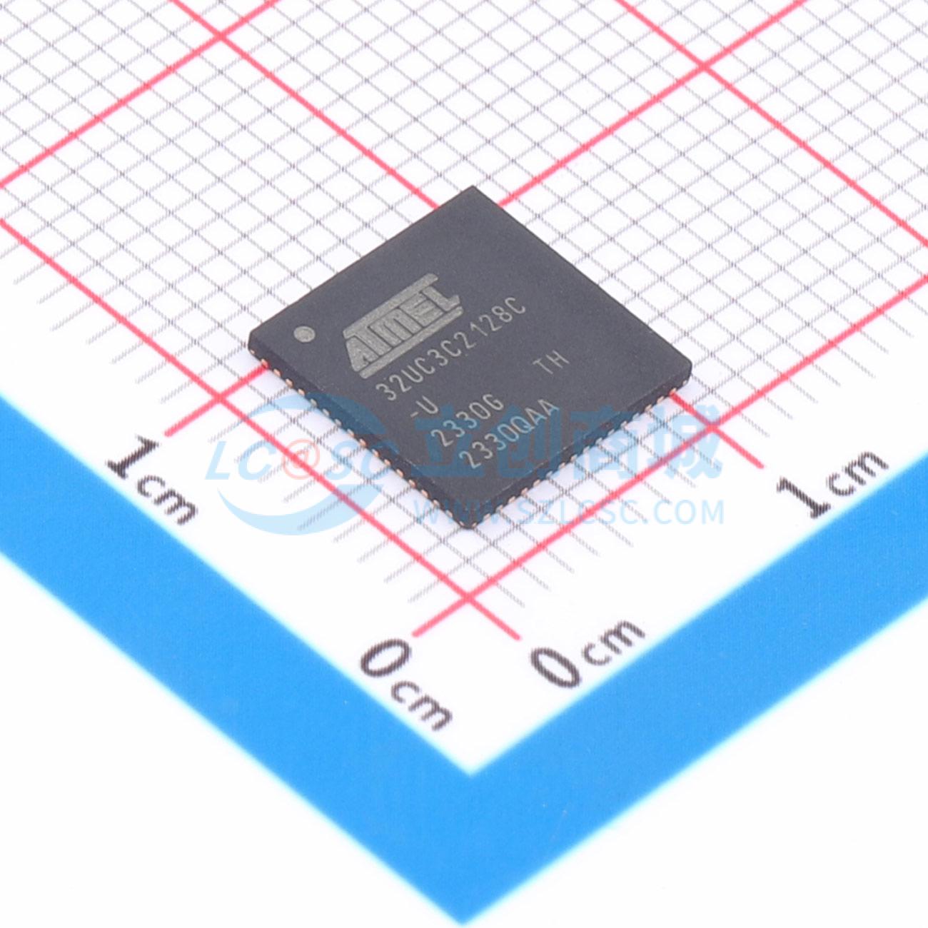 点击查看大图 AT32UC3C2128C-Z2UT实物图