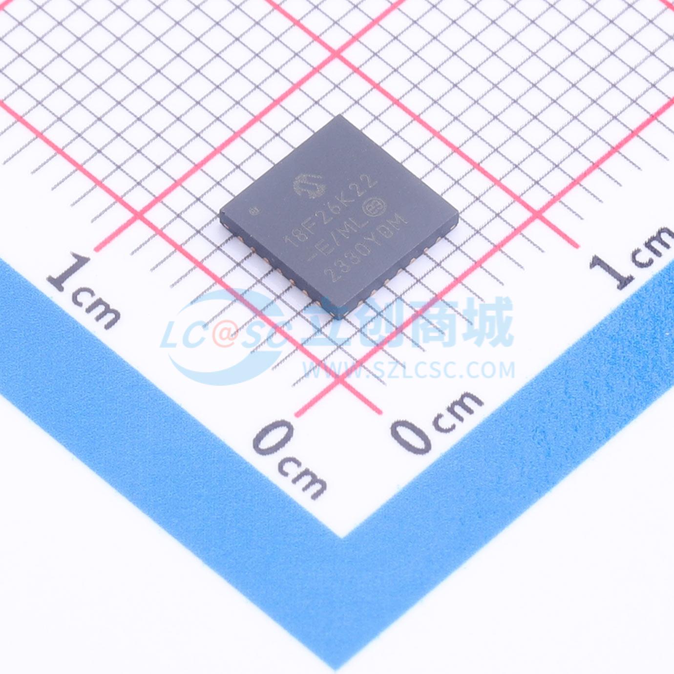 点击查看大图 PIC18F26K22-E/ML实物图