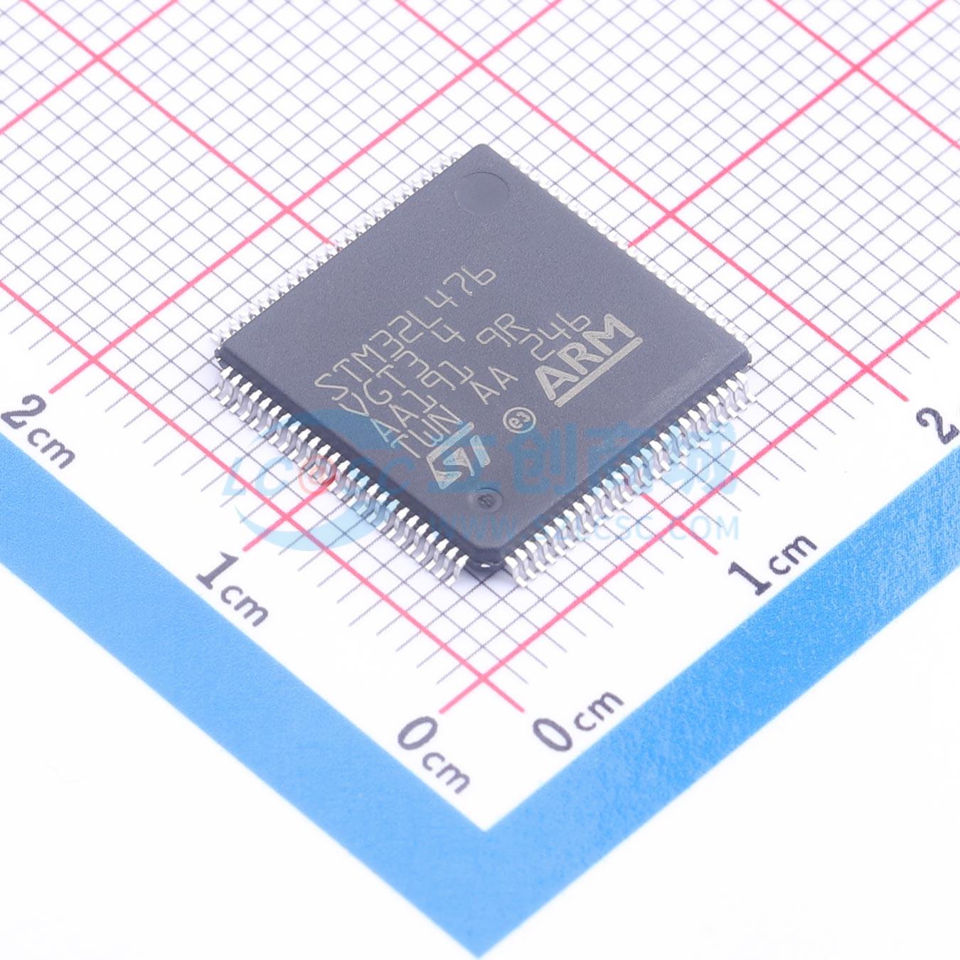 点击查看大图 STM32L476VGT3实物图