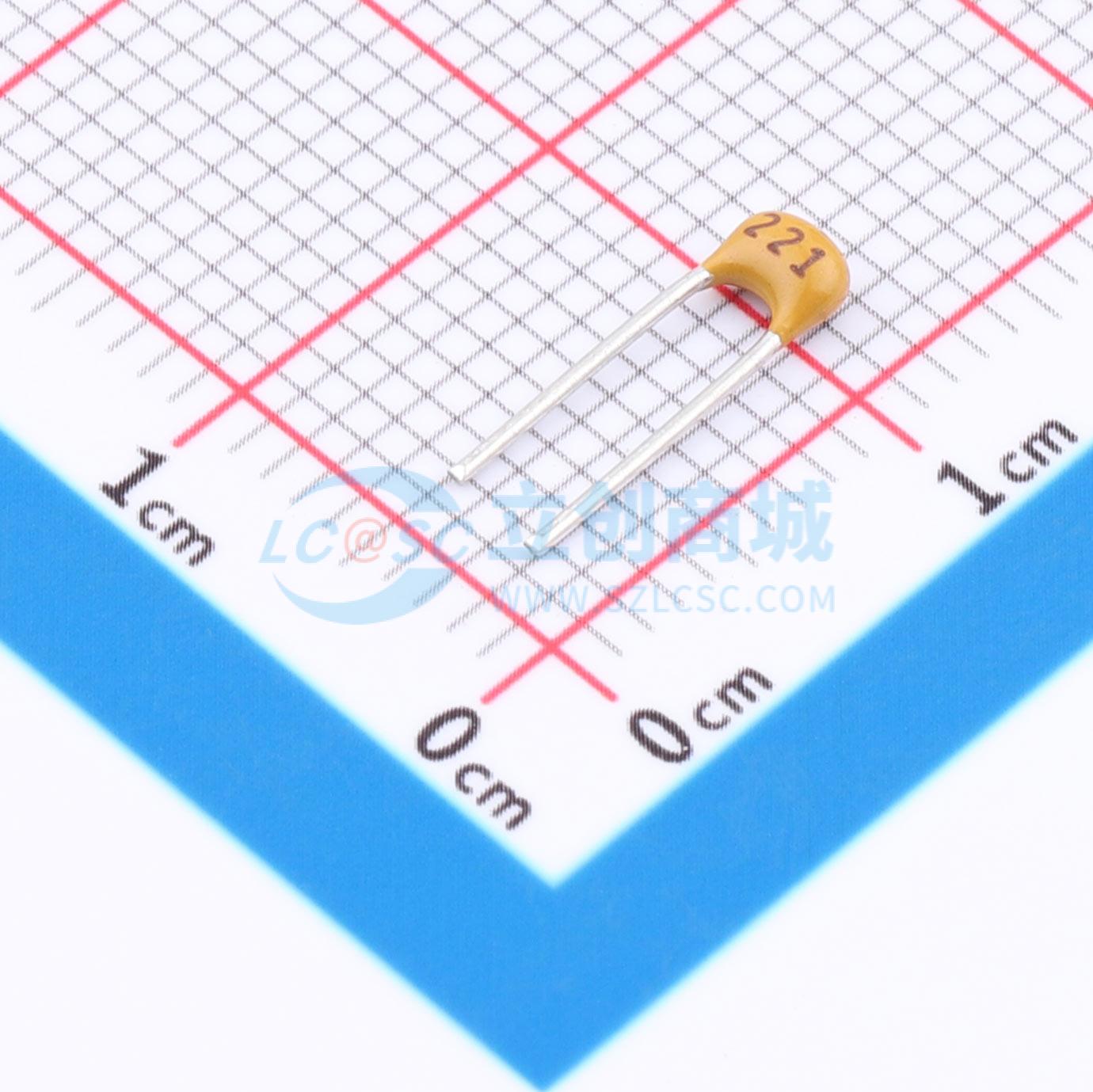 点击查看大图 C315C221J2G5TA实物图