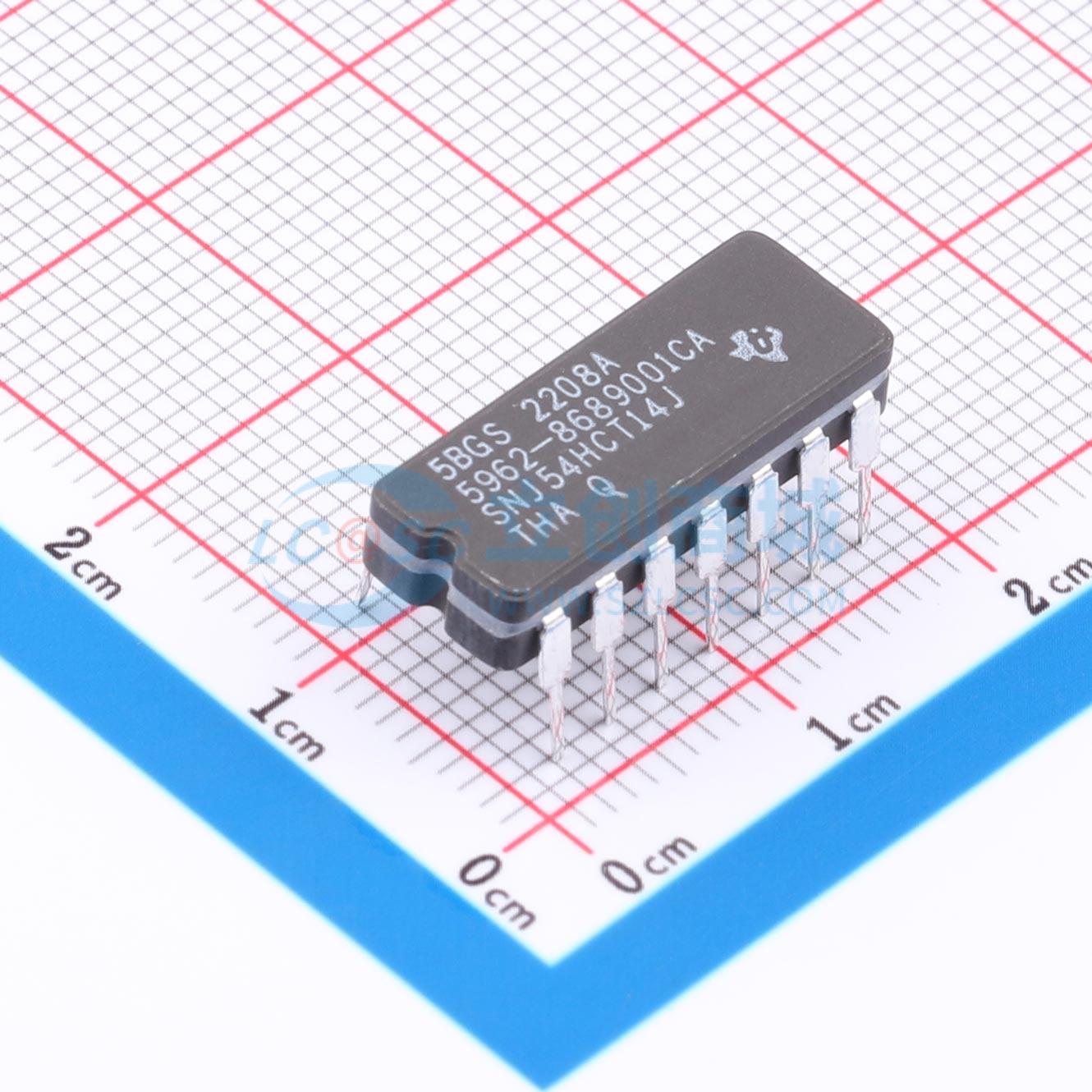点击查看大图 SNJ54HCT14J实物图