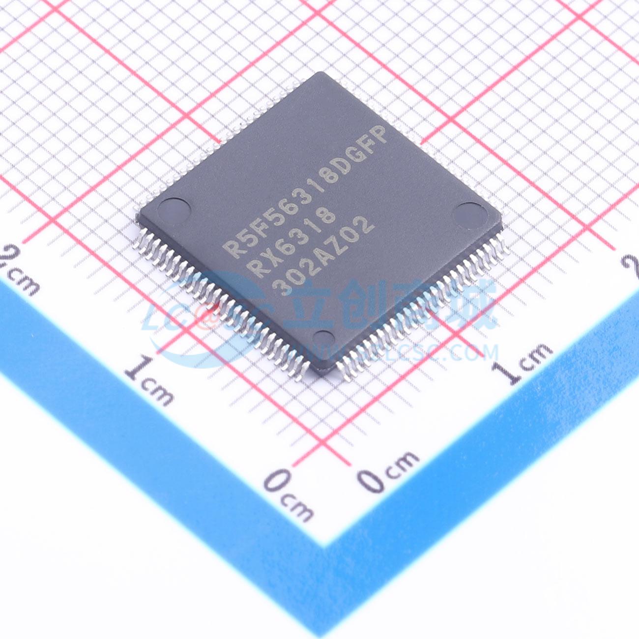 点击查看大图 R5F56318DGFP#V0实物图