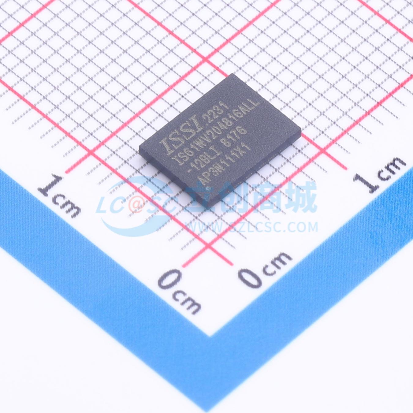 点击查看大图 IS61WV204816ALL-12BLI实物图