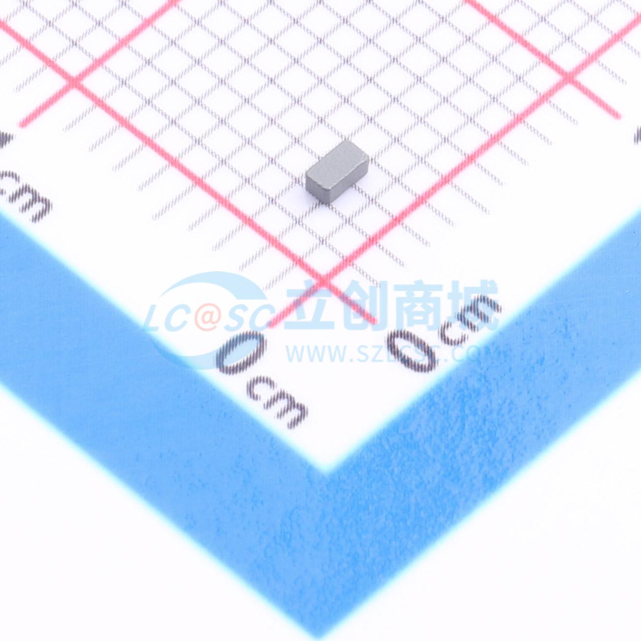 点击查看大图 APH160808C1R0MX02实物图