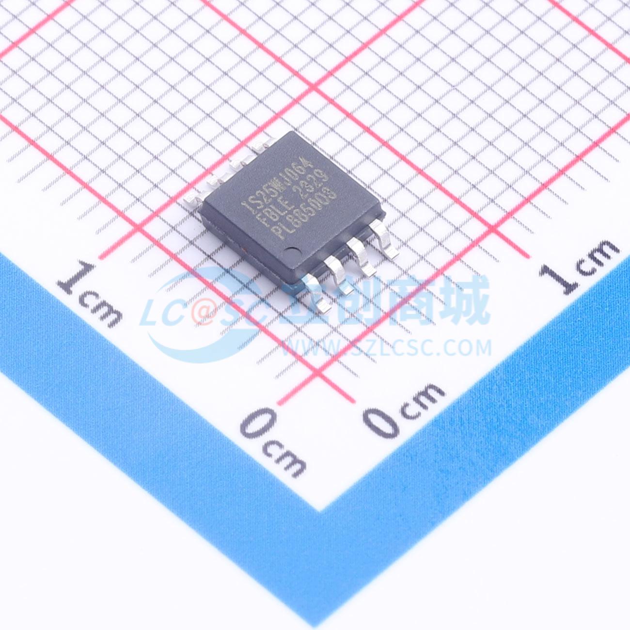 点击查看大图 IS25WJ064F-JBLE实物图