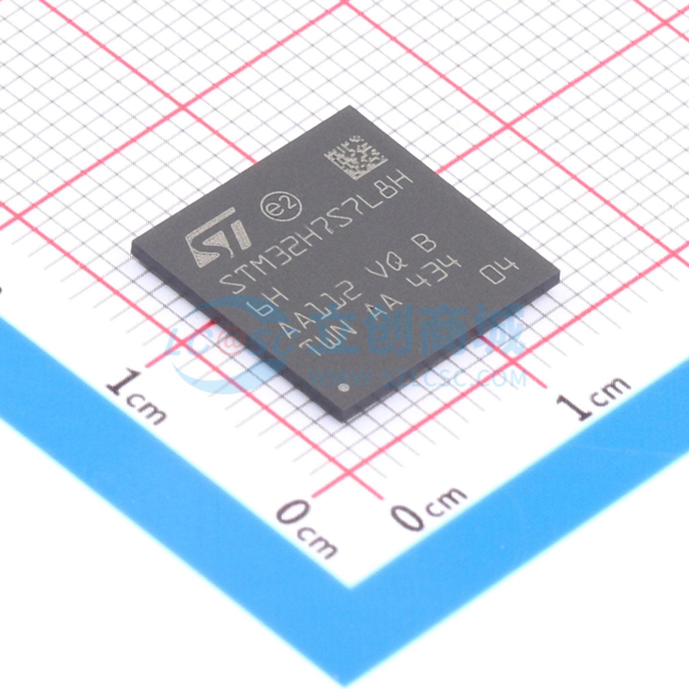 点击查看大图 STM32H7S7L8H6H实物图