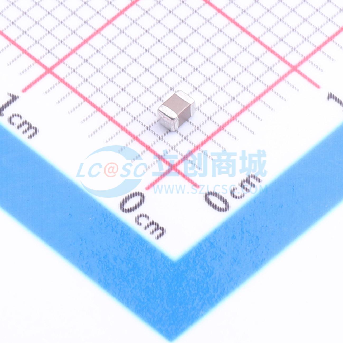 点击查看大图 FCC0805X106K350FT实物图