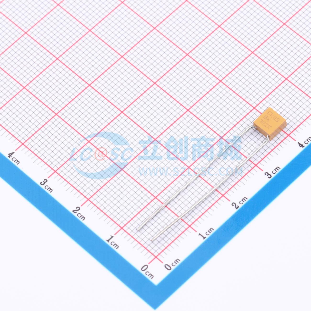 点击查看大图 CK05BX102K实物图