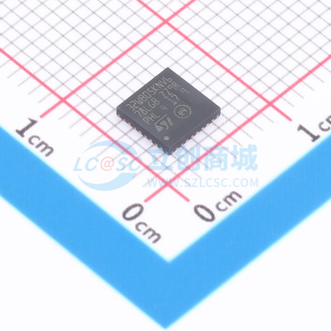 点击查看大图 STM32WB05KNV6TR实物图