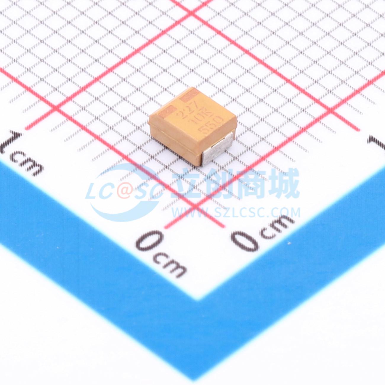 点击查看大图 T490B227M010ATE800实物图