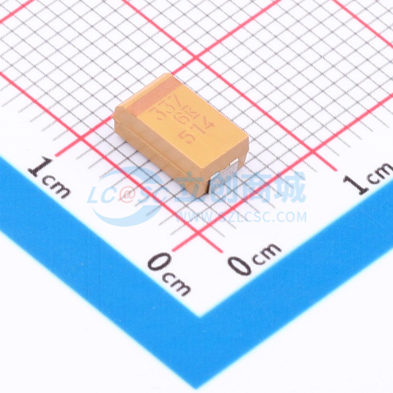 点击查看大图 T491D337M006AT实物图