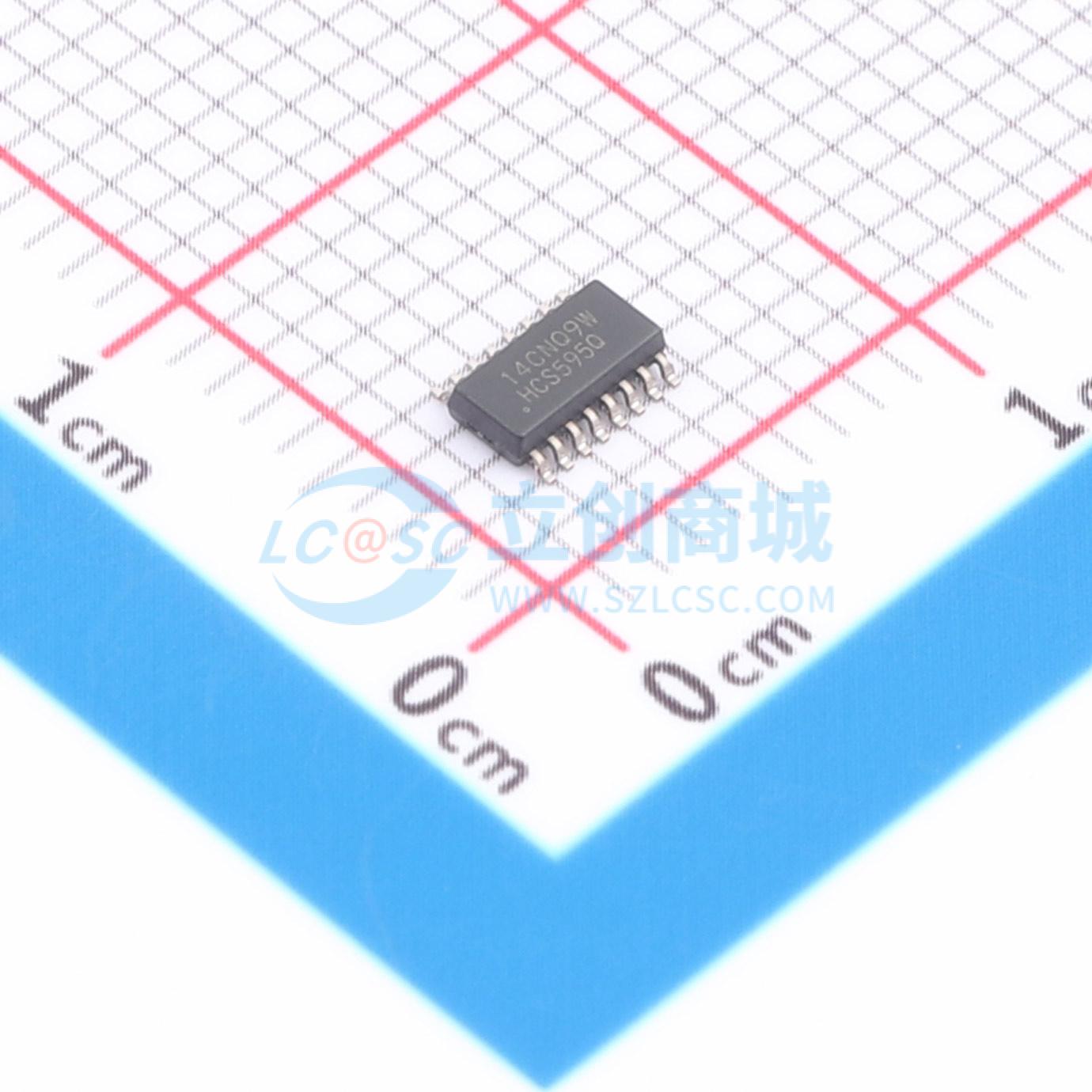 点击查看大图 SN74HCS595QDYYRQ1实物图