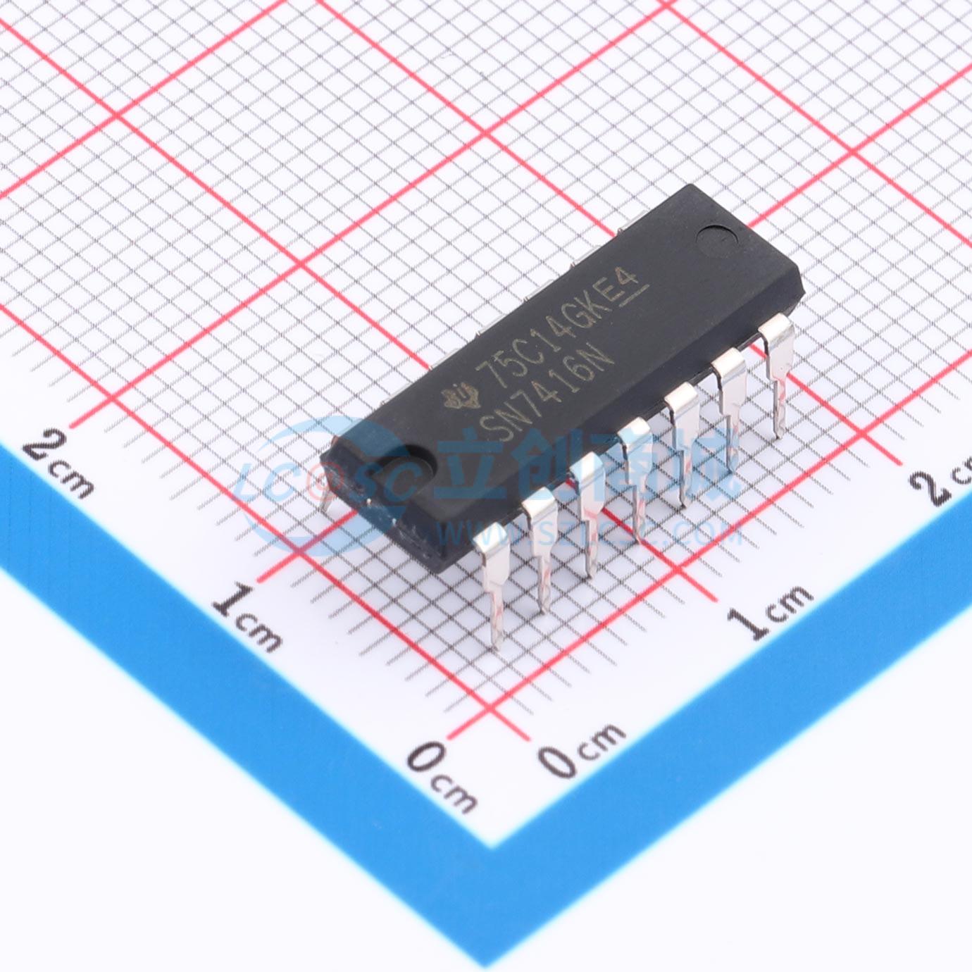 点击查看大图 SN7416N实物图