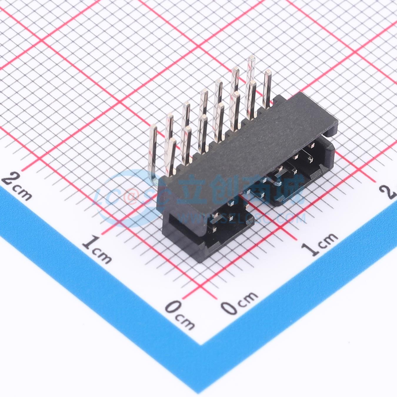 点击查看大图 SH-JN2.0-2-7P-W-H6.4实物图