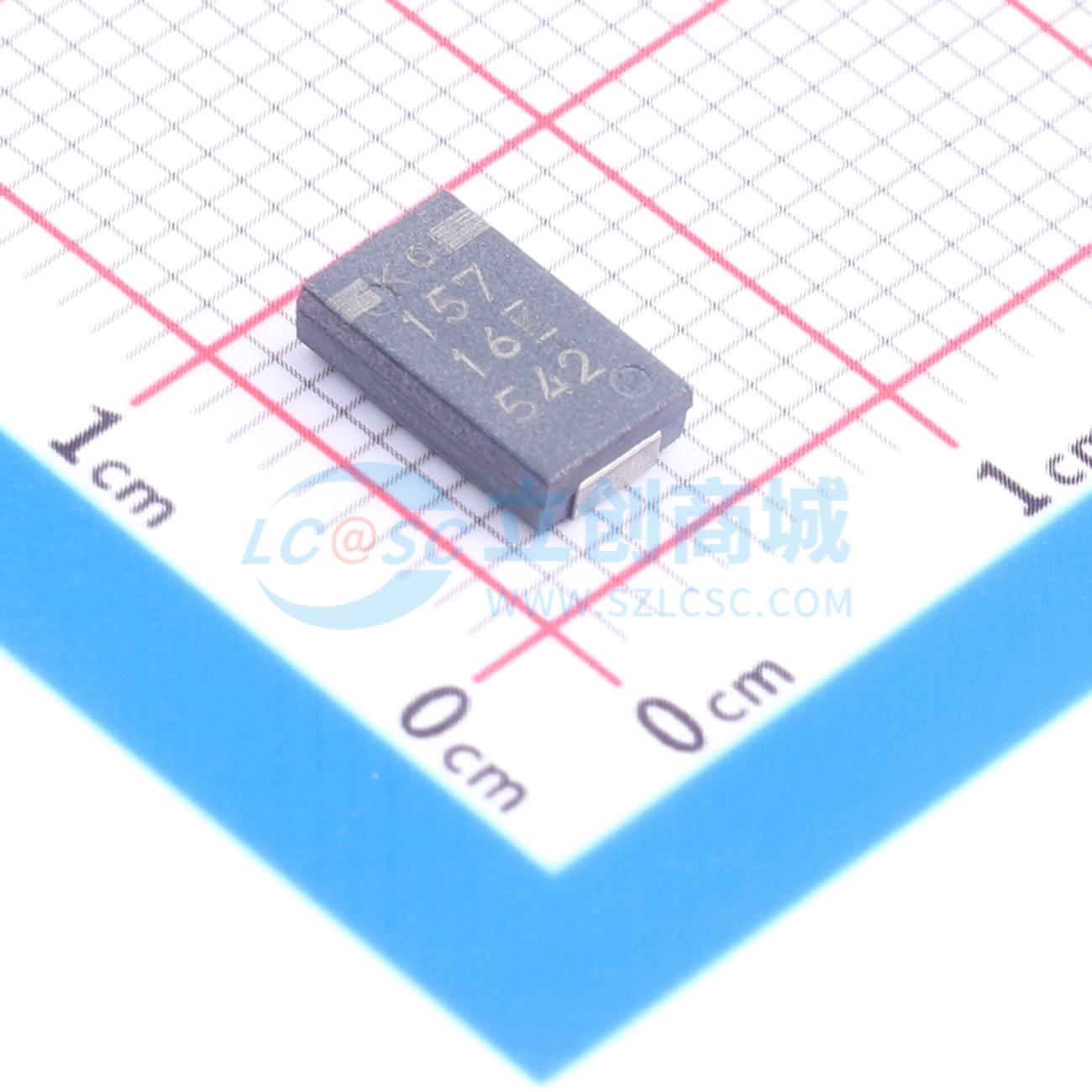 点击查看大图 T521V157M016ATE050实物图