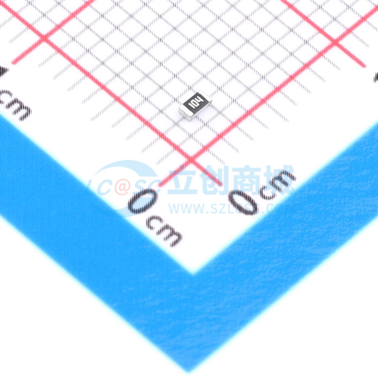 点击查看大图 CR0603-JW-104ELF实物图