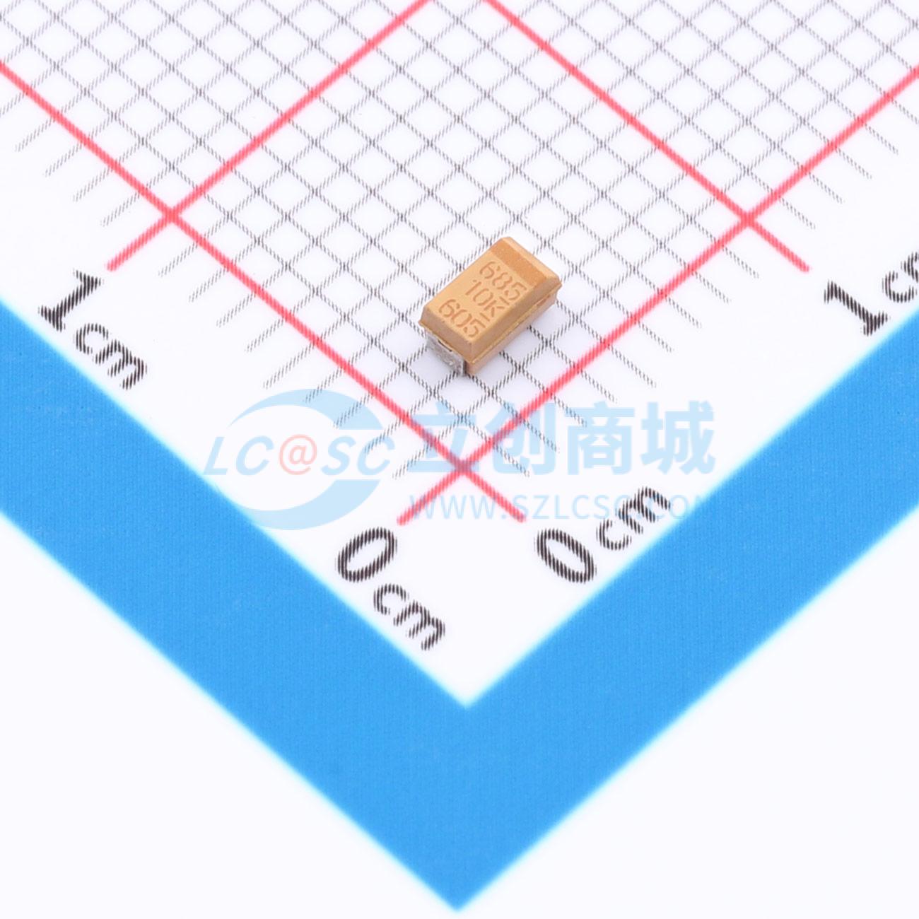 点击查看大图 T491A685M010AT实物图