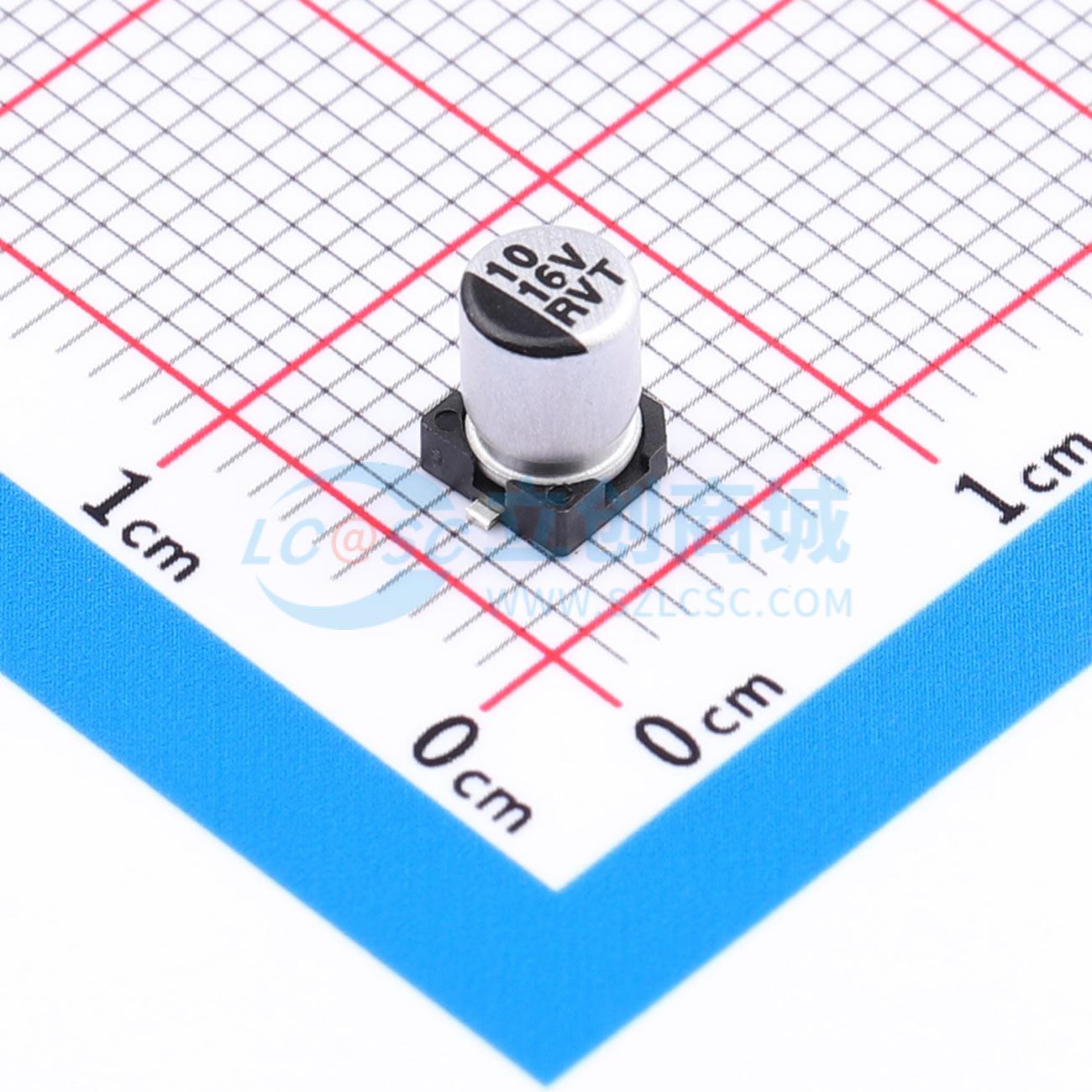 点击查看大图 RYRVT16V10UF4*5实物图