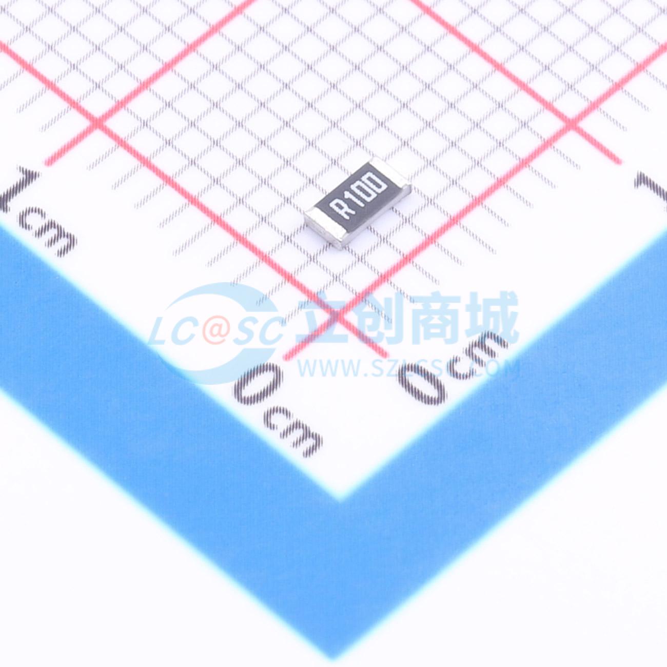 点击查看大图 FPL1206FR100TS实物图