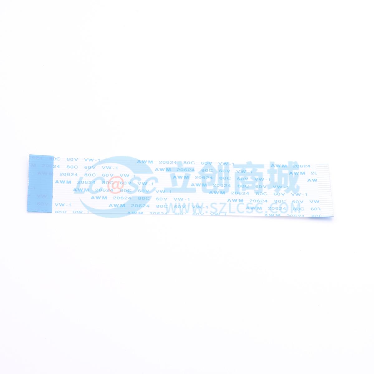 点击查看大图 FFC-1.0-24P-100mm-B实物图