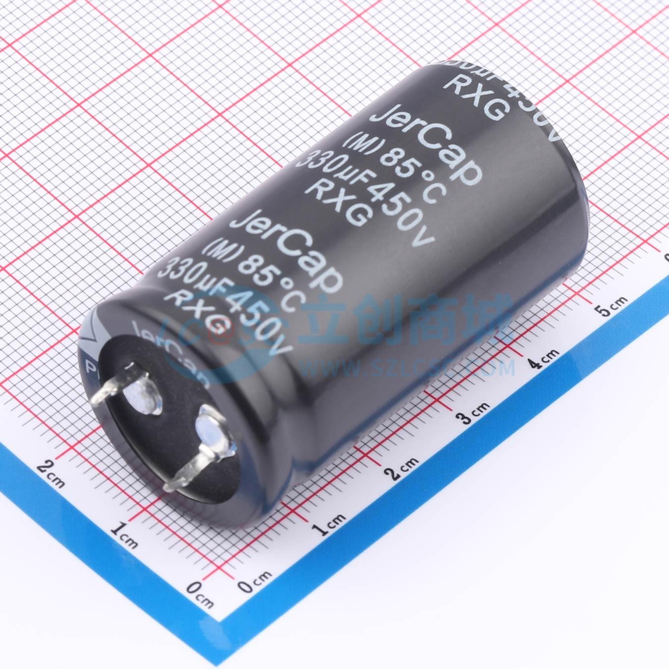 点击查看大图 RXG450V330M25X45实物图