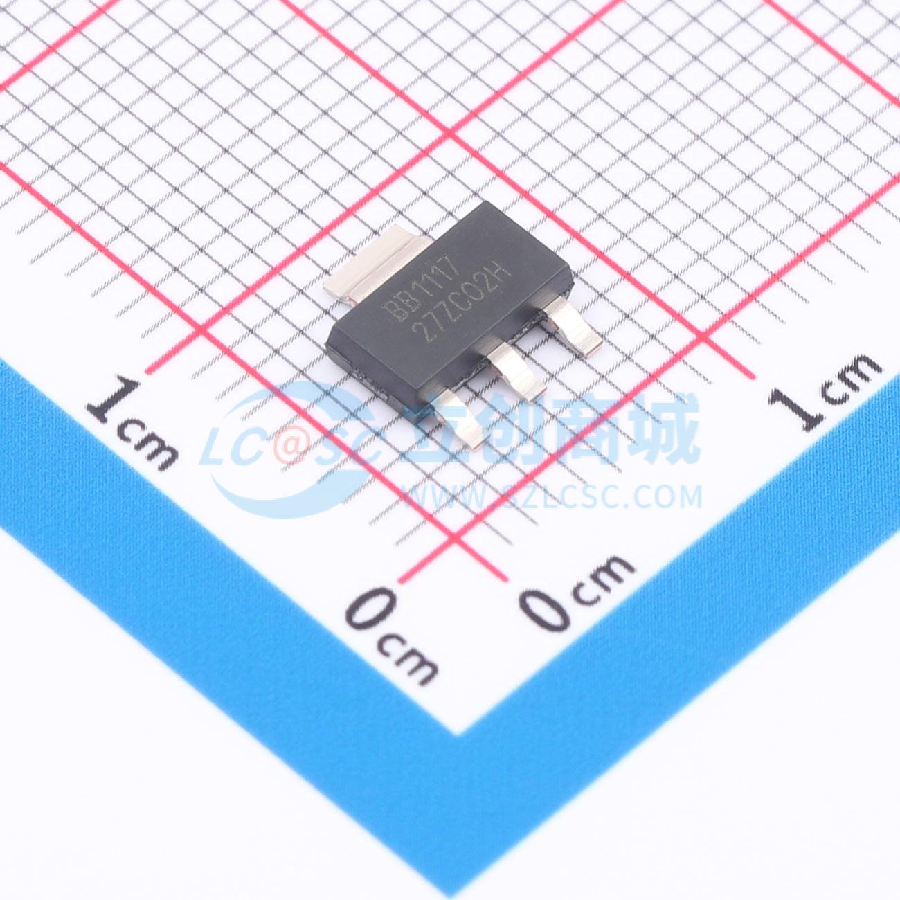 点击查看大图 REG1117/2K5实物图