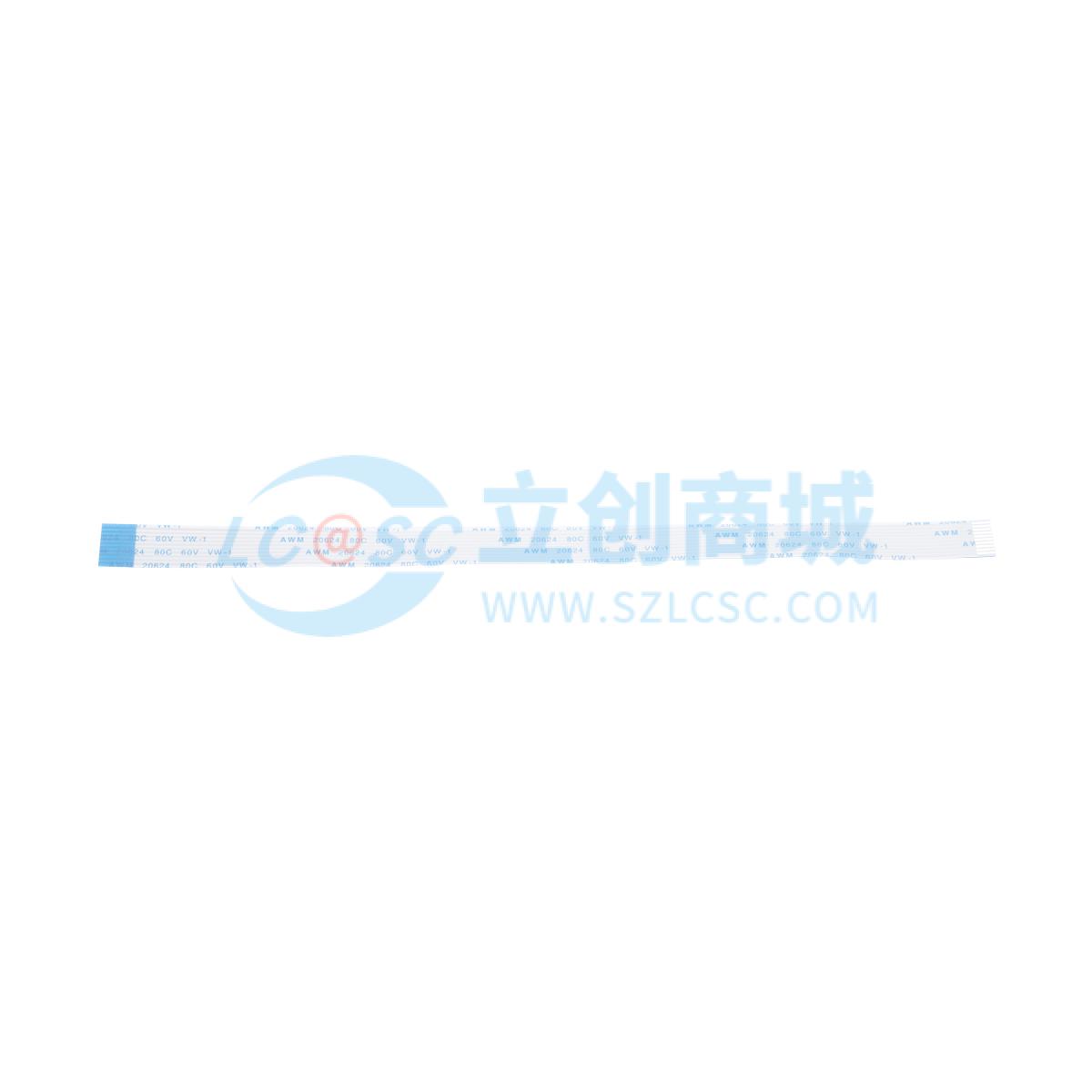 点击查看大图 FFC-1.0-10P-200mm-B实物图