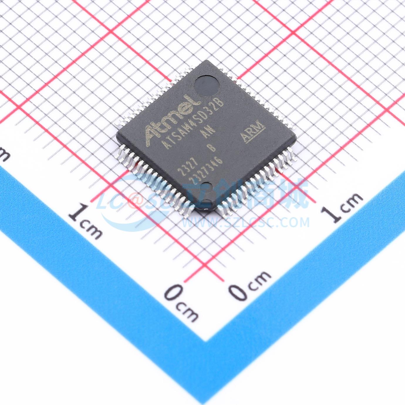点击查看大图 ATSAM4SD32BB-ANR实物图