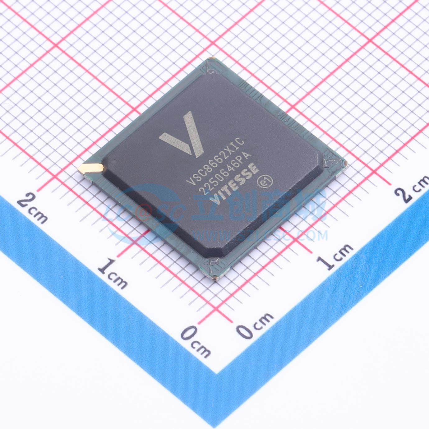 点击查看大图 VSC8662XIC实物图