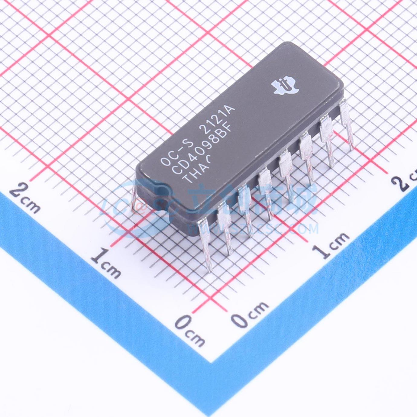 点击查看大图 CD4098BF实物图