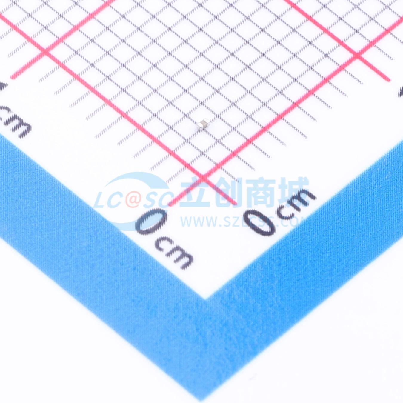 点击查看大图 AC0201KRX7R8BB222实物图