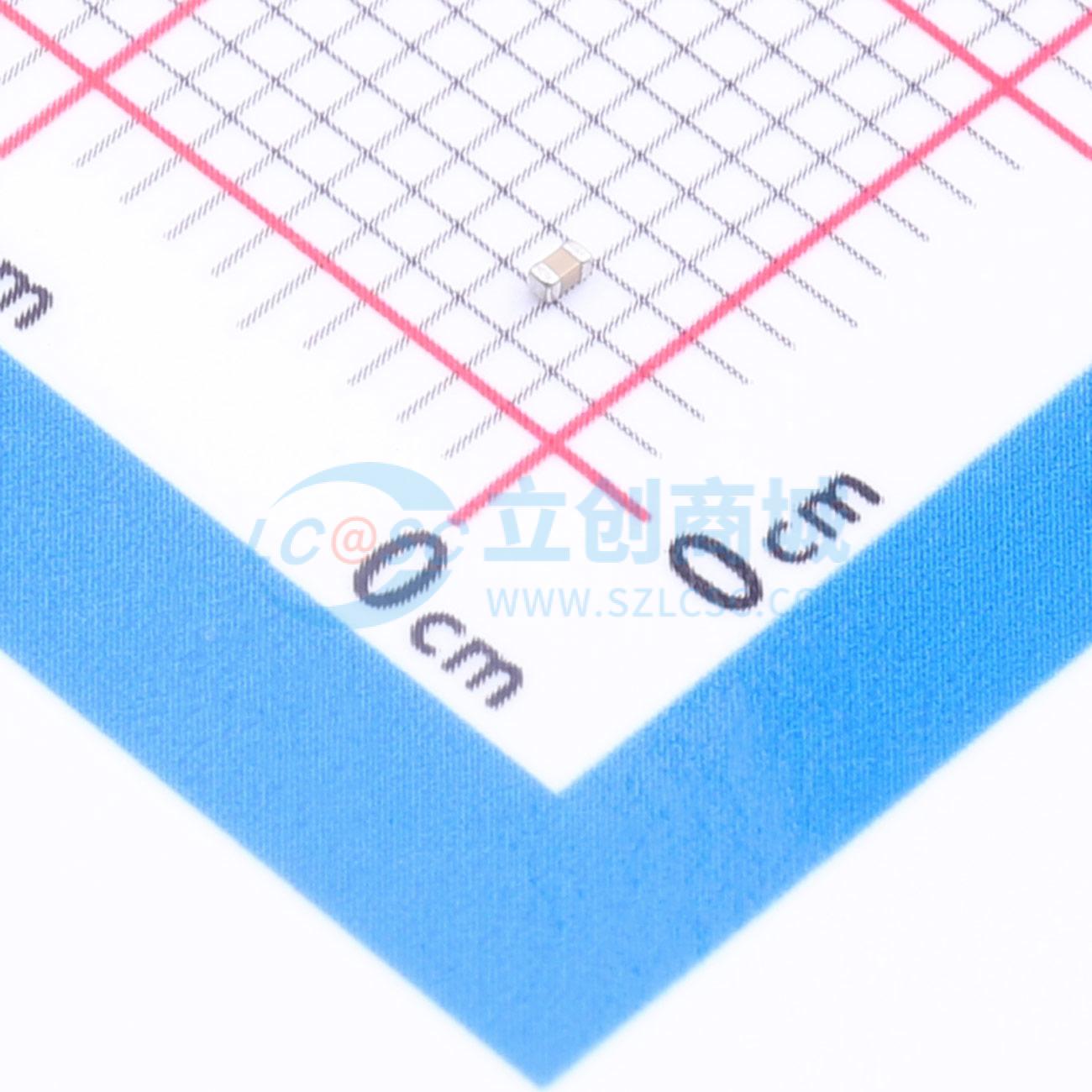 点击查看大图 AC0402KRX7R0BB102实物图