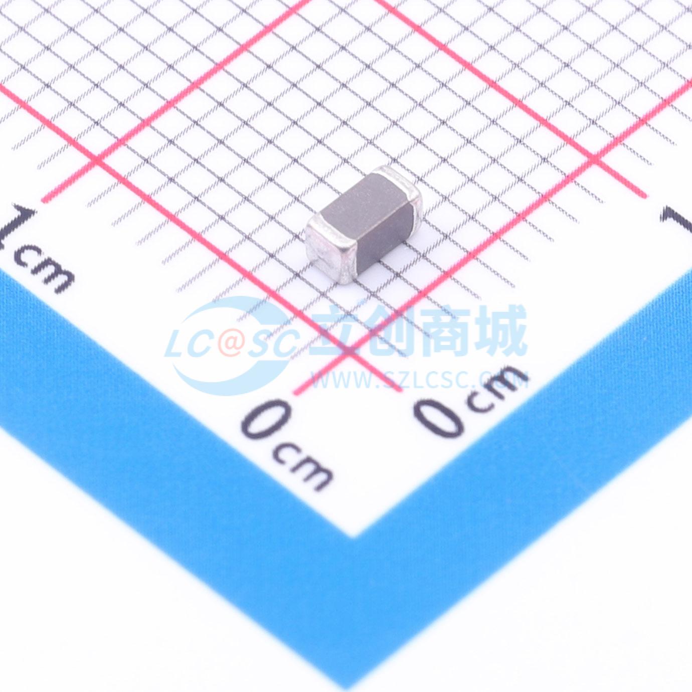 点击查看大图 C1206C106K3RACTU实物图