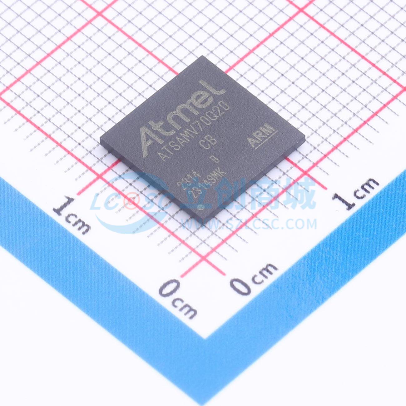 点击查看大图 ATSAMV70Q20B-CB实物图