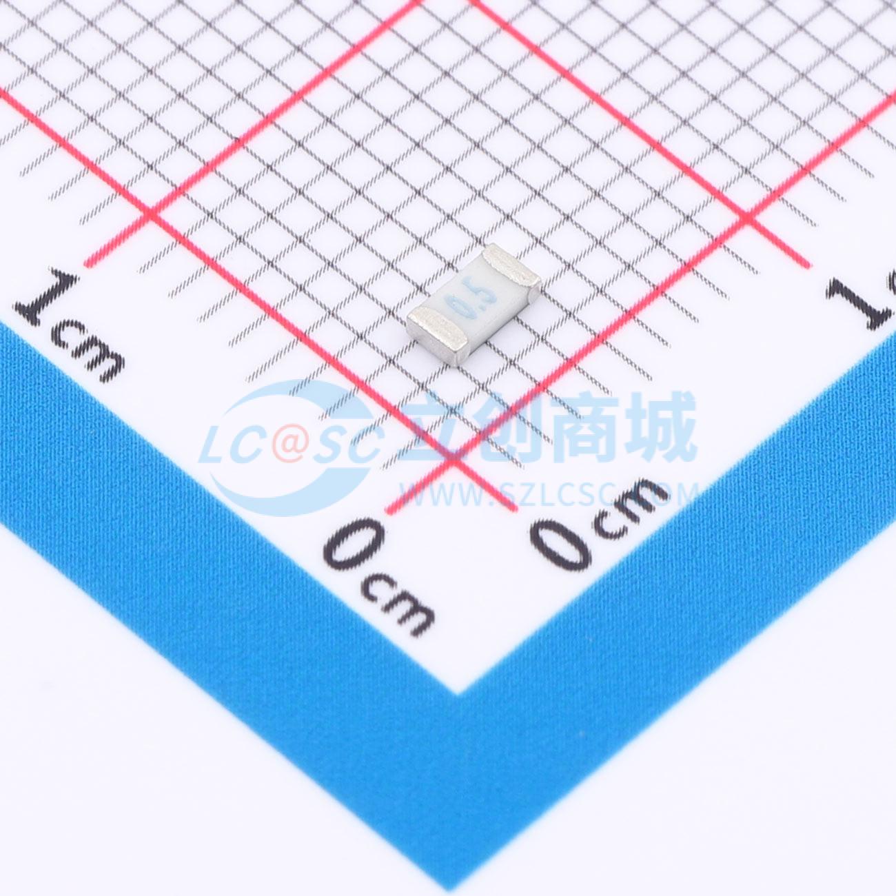 点击查看大图 TR/3216FF500-R实物图