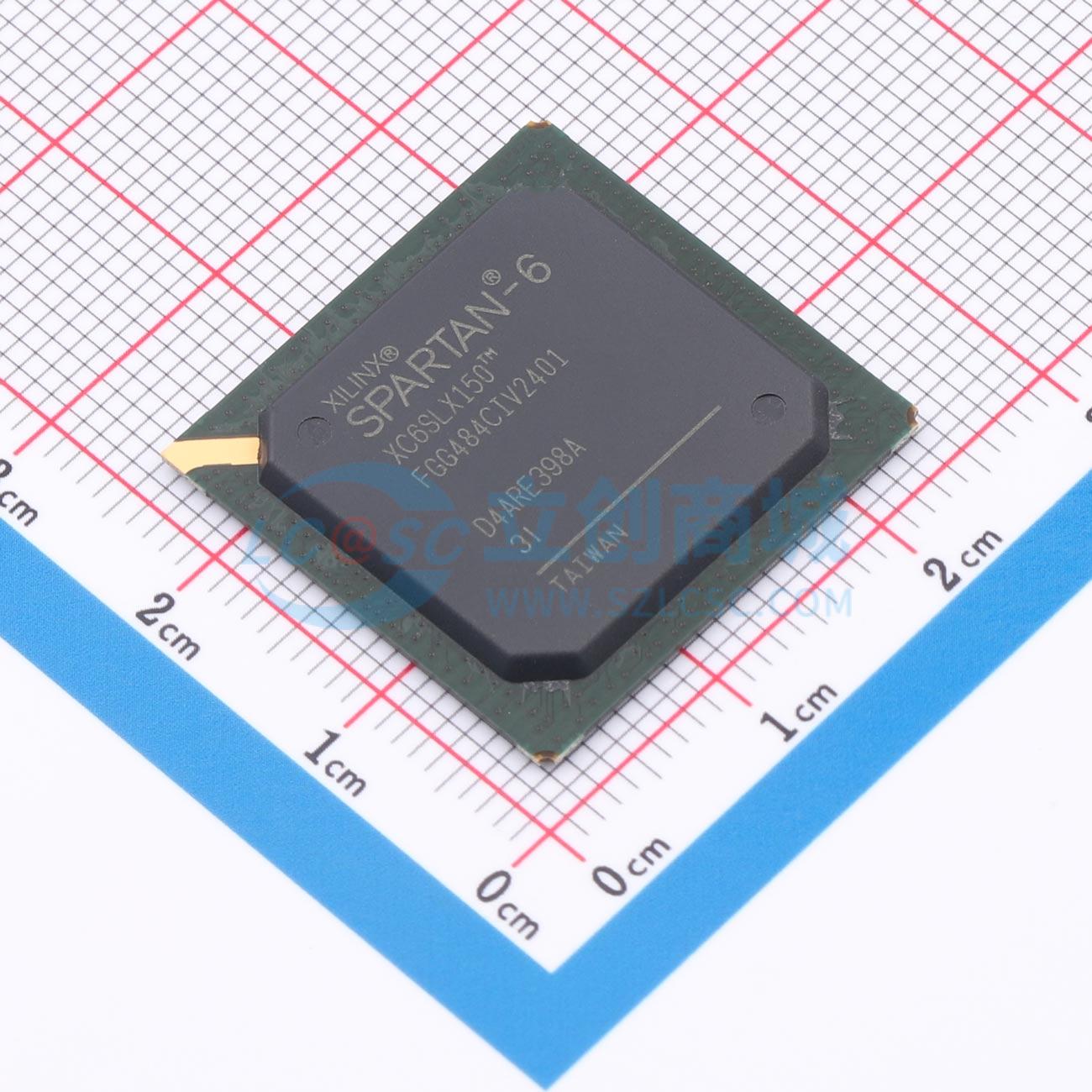 点击查看大图 XC6SLX150-3FGG484I实物图