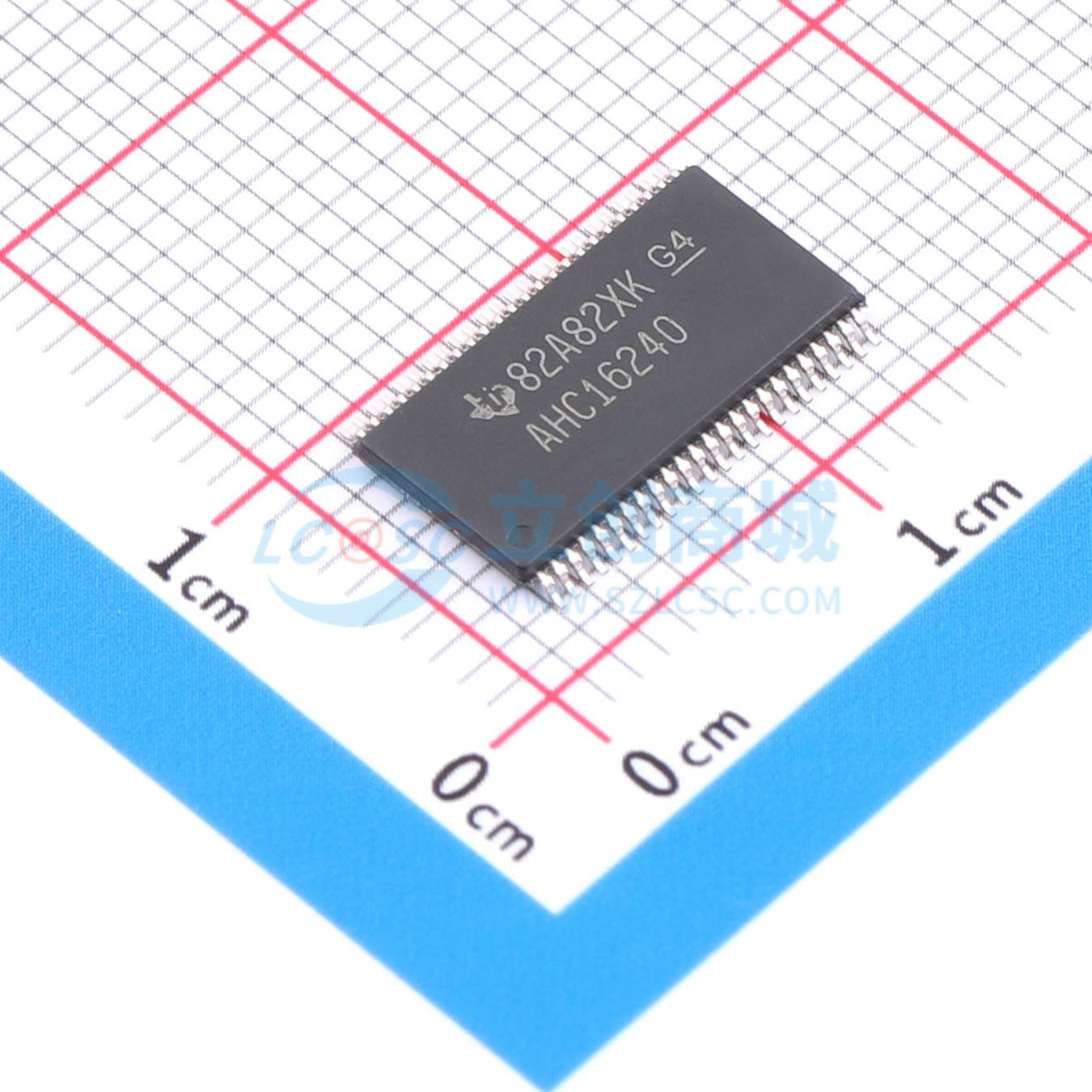 点击查看大图 SN74AHC16240DGGR实物图