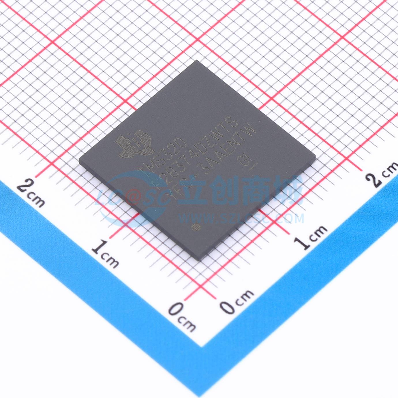 点击查看大图 TMS320F28374DZWTS实物图