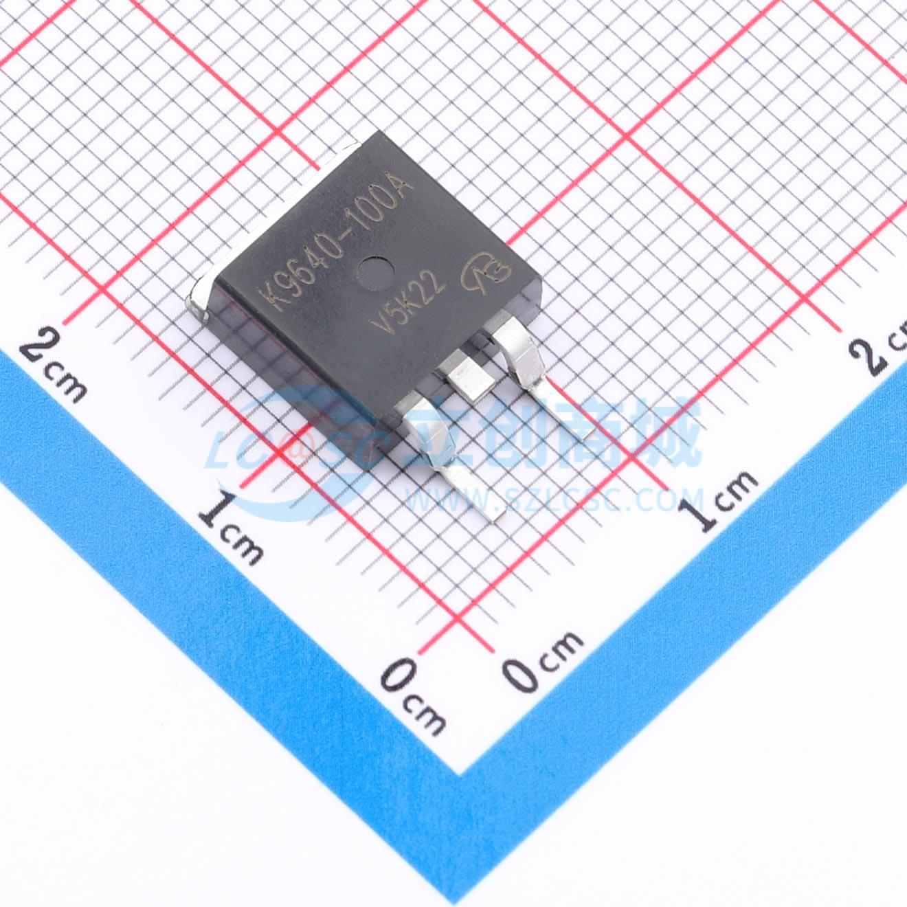 点击查看大图 BUK9640-100A/C1,118-VB实物图