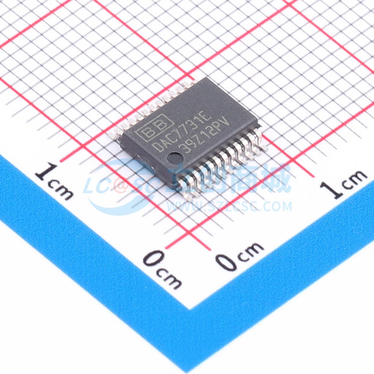 点击查看大图 DAC7731EB/1K实物图